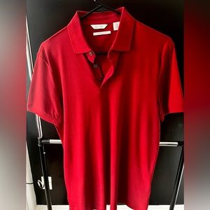 Calvin Klein Red Polo // Size Small